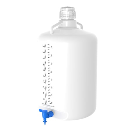 Carboy, LDPE, 679 mm H, White MPN:35018