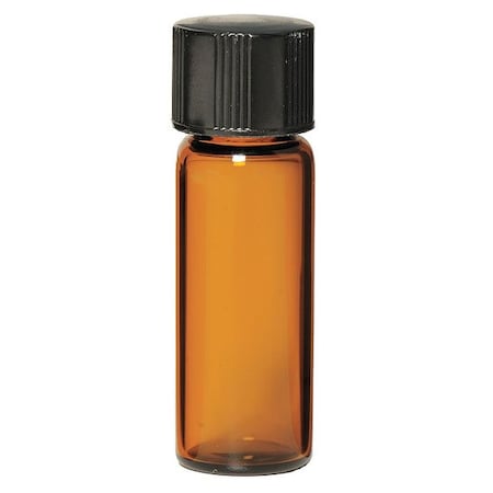 Vial Screw Cap Glass 2ml Amber, PK100 MPN:3LEH5
