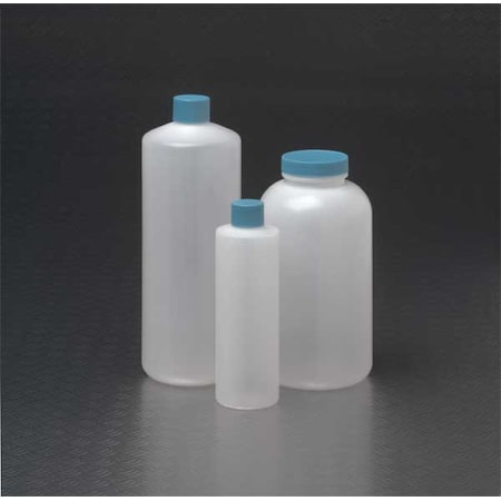 Bottle, 125 mm H, White, 42 mm Dia, PK24 MPN:3TRK8