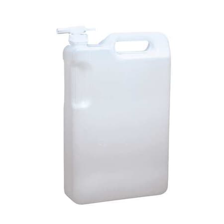 Jug, 5 L Capacity - mL, 1.32 gal Capacity - oz, Screw On/Spigot Closure, HDPE, Blow Molded Handle MPN:3UCT6