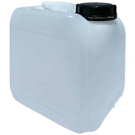 Carboy, 5 L Capacity - mL, 1.32 gal Capacity - oz, Tamper Evident Closure, HDPE, Blow Molded Handle MPN:405404-0005