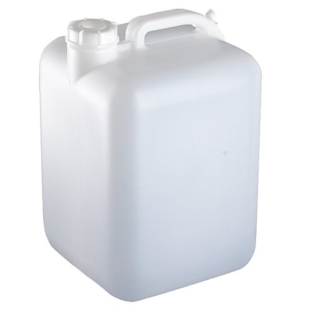 Carboy, 18.92 L Capacity - mL, 5 gal Capacity - oz, Screw On Closure, HDPE, Blow Molded Handle MPN:405604