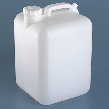 Carboy, 18.92 L Capacity - mL, 5 gal Capacity - oz, Screw On Closure, HDPE, Blow Molded Handle MPN:405624
