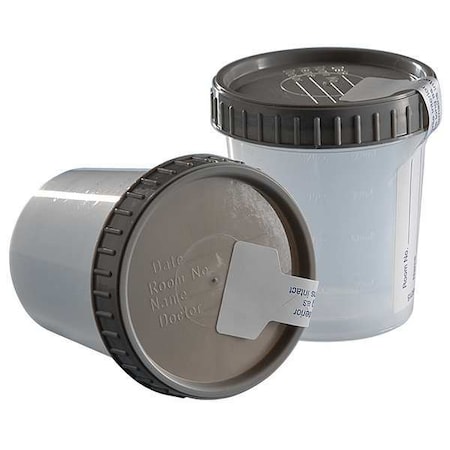 Laboratory Jar, Colorless, 79.3 mm H, PK500 MPN:4653