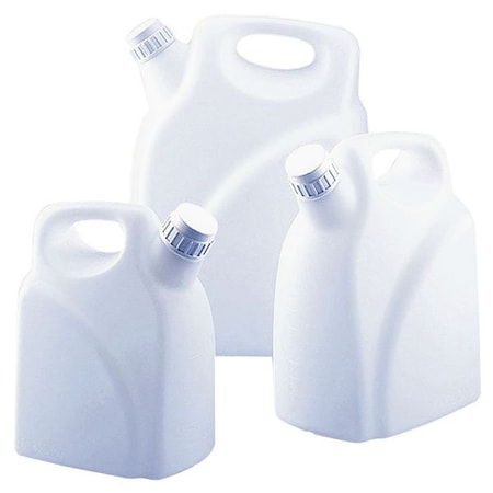 Jerrican, 2.64 gal., HDPE (Formerly Lab Safety Supply) MPN:49H014