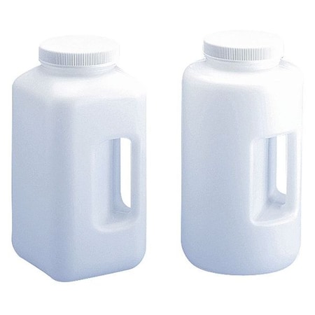 Square Bottle, Wide Mouth Bottle, 1.05 gal MPN:49H022