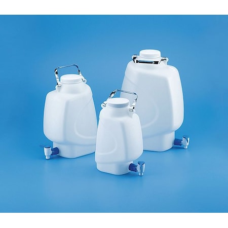 Rectangular Carboy, Stopcock, 5.28 gal. MPN:49H045