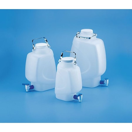 Rectangular Carboy, Stopcock, 5.28 gal. MPN:49H048