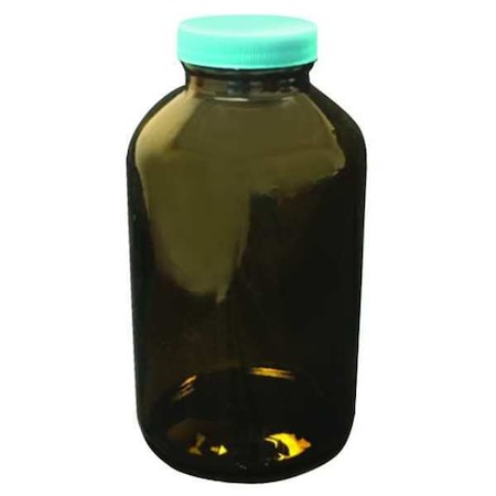Bottle, Wide Mouth, 146mm H, 16 oz., PK12 (Formerly Lab Safety Supply) MPN:52KA15
