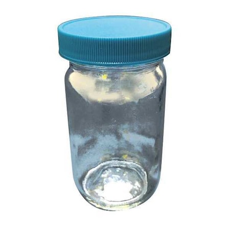 Bottle, Wide Mouth, 120mm H, 8 oz., PK12 (Formerly Lab Safety Supply) MPN:52KA20
