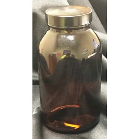 Safety Coated Bottle, 137mm H, 8 oz., PK24 (Formerly Lab Safety Supply) MPN:52KA58