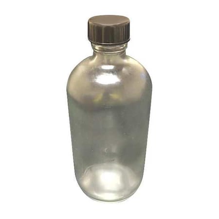 Safety Coated Bottle, 168mm H, 16 oz., PK12 (Formerly Lab Safety Supply) MPN:52KA62