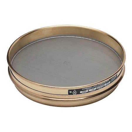 Sieve, 8 in, SS Frame, SS Mesh, No. 850 MPN:5FWN5