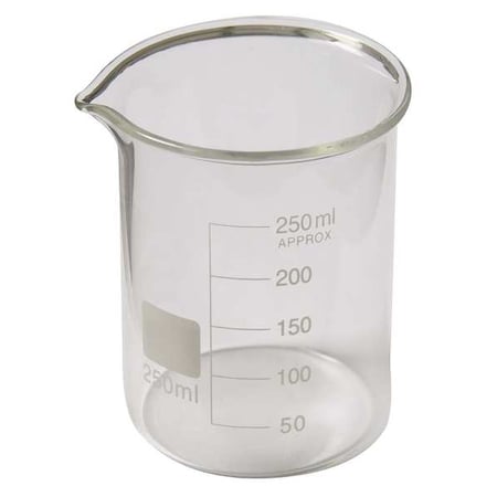 Beaker, Tall Form, Glass, 800mL, PK6 (Formerly Lab Safety Supply) MPN:5YHA7