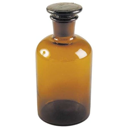 Reagent Bottle, Amber, Narrow, 30 mL, PK8 MPN:5YHG2