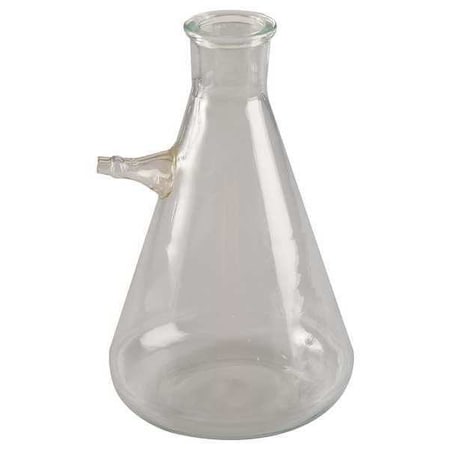Filtering Flask, Side Tube, 125 mL, PK10 (Formerly Lab Safety Supply) MPN:5YHK1