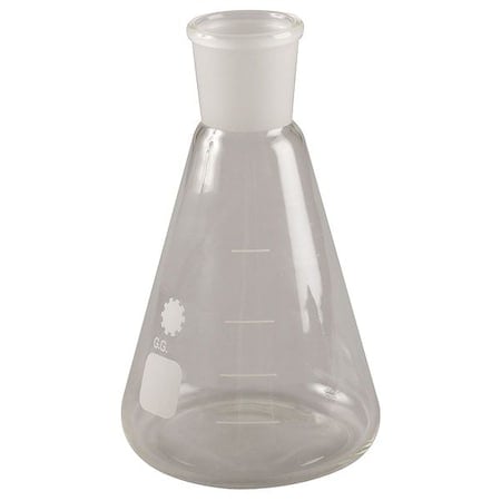 Conical Flask, Ground Mouth, 150 mL, PK12 (Formerly Lab Safety Supply) MPN:5YHP8