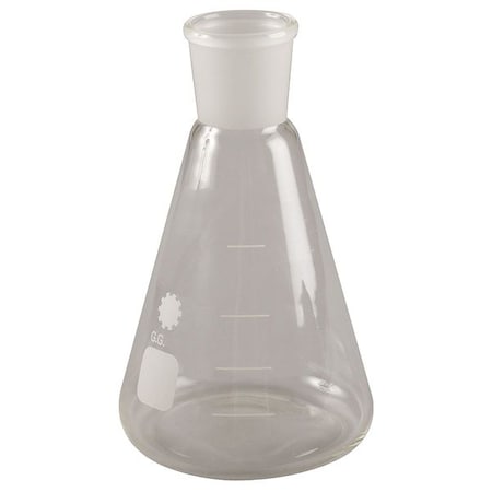Conical Flask, Ground Mouth, 500 mL, PK6 (Formerly Lab Safety Supply) MPN:5YHR6