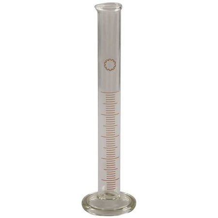 Graduated Cylinder, 25mL, Glass, Clear, PK12 MPN:5YHX9