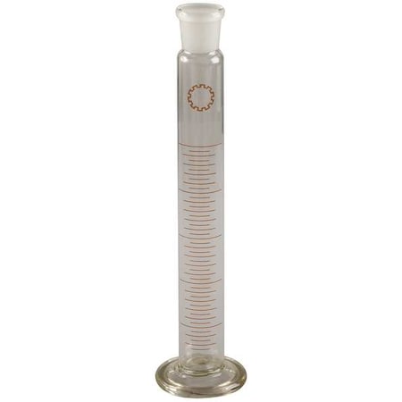 Graduated Cylinder, 100mL, Glass, Clr, PK12 (Formerly Lab Safety Supply) MPN:5YHY9
