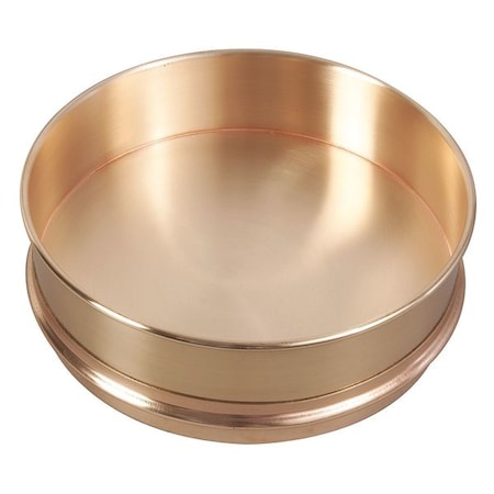 Sieve Separator Pan, 200mm x 25mm, Brass MPN:5ZPY9