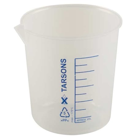 Beaker, 50mL, Polypropylene, PK12 MPN:6FAE3