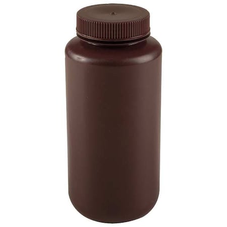 Bottle, 60 mL, 2 Oz, Wide Mouth, PK12 (Formerly Lab Safety Supply) MPN:6FAN5