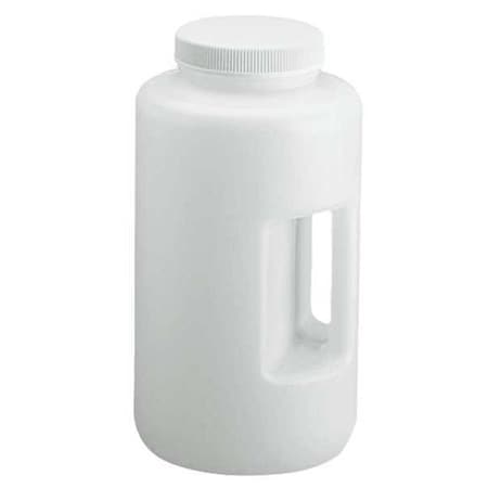 Bottle w/Handle, 4000mL, 128 Oz, Wide Mouth MPN:6FAP6