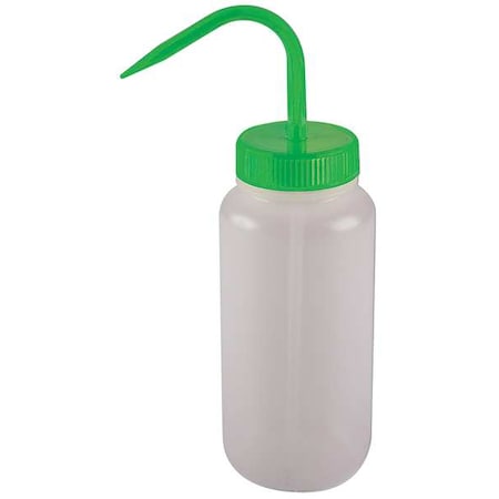 Wash Bottle, Standard Spout, 8 oz., Green MPN:6FAU1