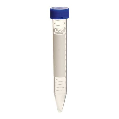 Conical Tube, 15ml, Poly, PK500 MPN:6VMY0