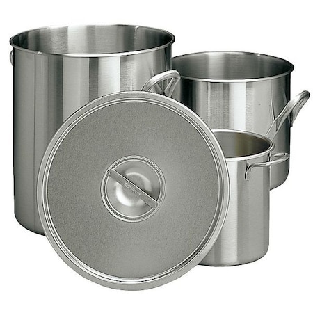 Storage Container Storage Container, Silver, Stainless Steel MPN:78630