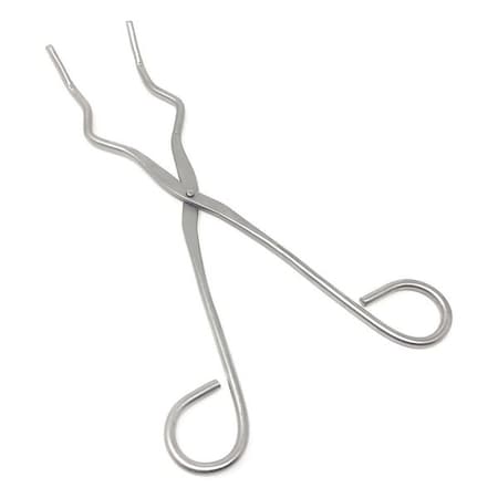 Crucible Tongs, 9 1/2 in L, Nichrome MPN:787-109