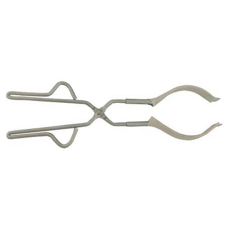 Flask Tongs, 12 1/2 in L, SS MPN:787-114