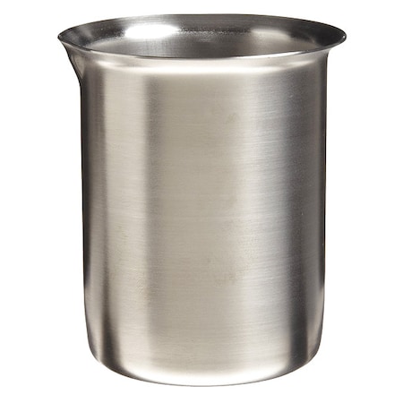 Beaker, Stainless Steel, Low Form, 600 mL / 10 oz Capacity MPN:80600