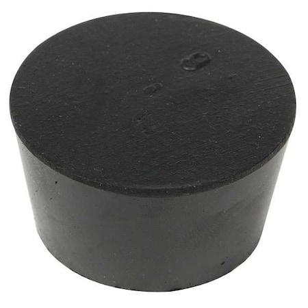 Stopper, 25 mm H, SBR Rubber, Black, PK10 MPN:9-004
