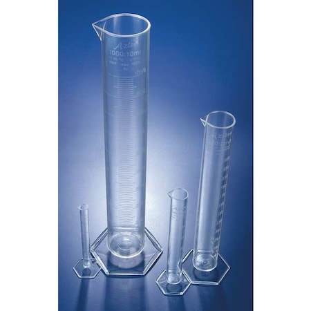 Graduated Cylinder, 10mL, Polypropylene MPN:9WJ86