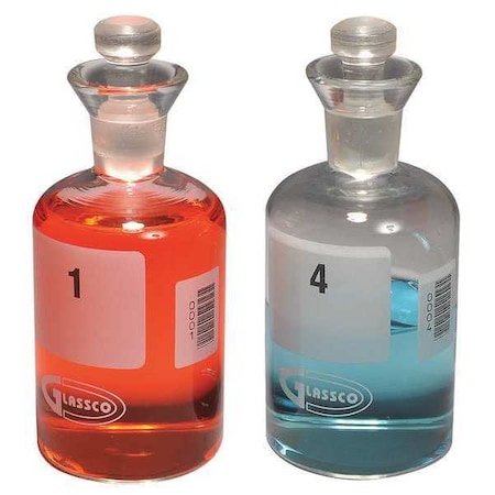 BOD Bottle, Numbered, 300 mL, PK24 MPN:BOD300-N