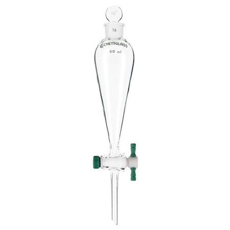 Separatory Funnel, Glass, Colorless MPN:CG-1742-02