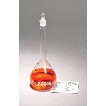 Volumetric Flask, 200 mL, Round MPN:FG5640-200