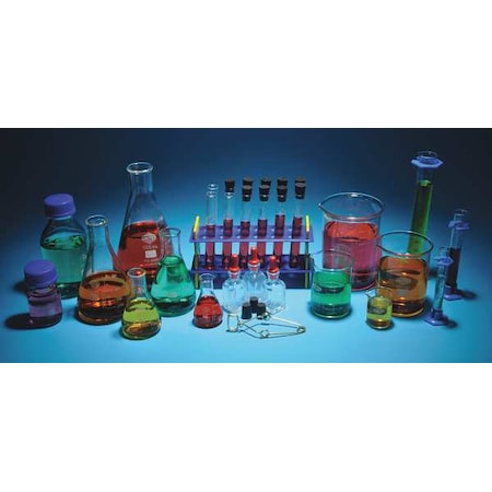 Lab Glassware Set, Borosilicate Glass, Multiple / Multiple Capacity, A MPN:GLSKIT3