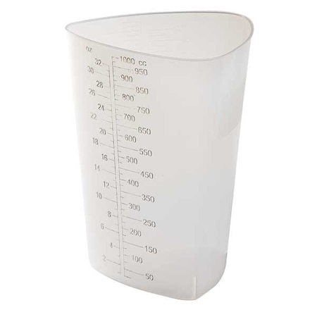 Beaker, Polypropylene, 1 L / 32 fl oz Capacity, Not Rated 200 PK MPN:H972-01