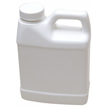 Carboy, 470 mL Capacity - mL, 16 fl oz Capacity - oz, Screw On Closure, HDPE, Blow Molded Handle MPN:HF16W-33