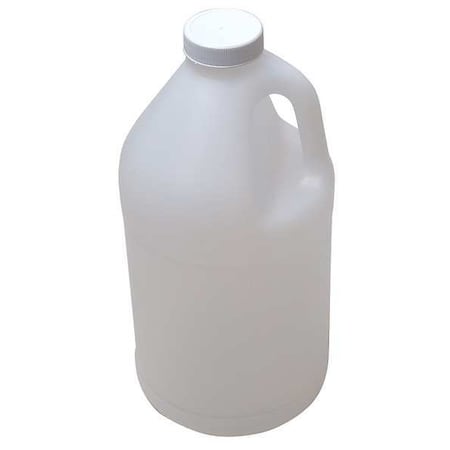 Jug, 1.89 L Capacity - mL, 64 fl oz Capacity - oz, Screw On Closure, HDPE, Blow Molded Handle MPN:HR64N-38
