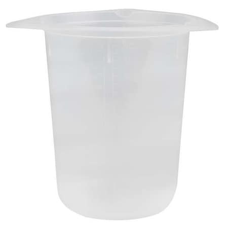 Tri-Pour Beaker, Polypropylene, Low Form, 400 mL / 13.52 fl oz Capacity, Not Rated 100 PK MPN:PB5935-400
