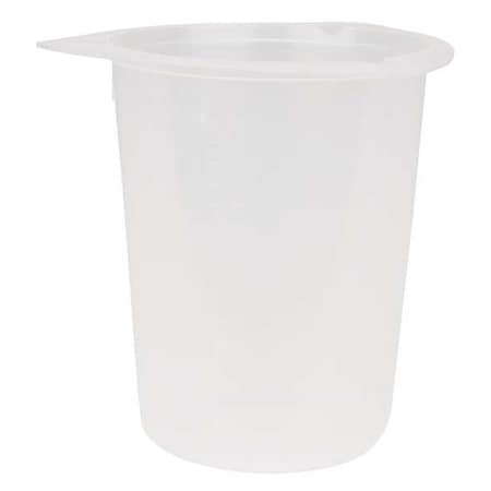 Tri-Pour Beaker, Polypropylene, Low Form, 800 mL / 27.05 fl oz Capacity, Not Rated 100 PK MPN:PB5935-800