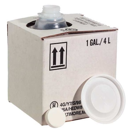 Cubitainer, 4 L Capacity - mL, 1 gal Capacity - oz, Screw On Closure, LDPE, No Handle Handle MPN:PLC-03458