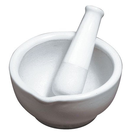 Mortar/Pestle, 300mL, 100 mm, 135 mm Pestle MPN:PPM100