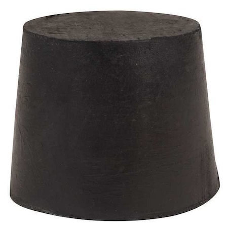 Stopper, 25mm, Black, PK18, Top Dia.: 32 mm MPN:RST6-S