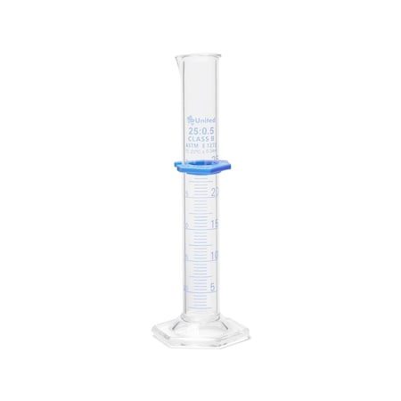 Graduated Cylinder, Colorless, PK2 MPN:UNCYLNGB-25