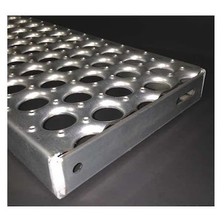 Anti-Slip Stair Tread, 48 in. L, 13 Gauge MPN:61G13102-TRD48